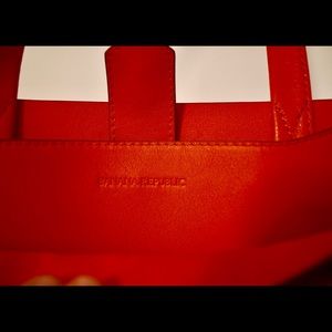 Banana Republic Accessories - Banana Republic Genuine leather red tote Banana Republic Accessories - Banana Republic Genuine leather red tote